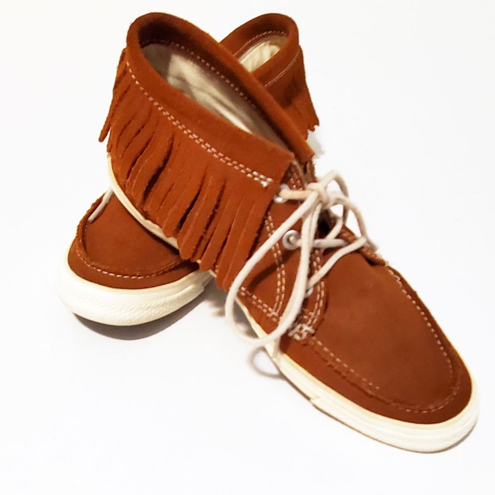 Converse Chuck Taylor Brown Suede Moccasins